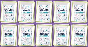 12x60 детских косметических подушечек CLEANIC Kindii