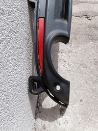 фото thumb №2, Накладка бампера задняя renault laguna ii p0015159