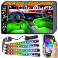 фото thumb №1, Лента led do автомобиля rgb apka prezent na święta mikołajki dla mężczyzn