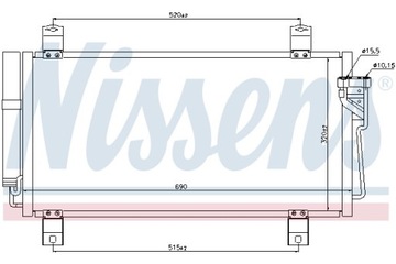 фото thumb №8, Радіаторів кондиціонера конденсатор nissens 940032 []
