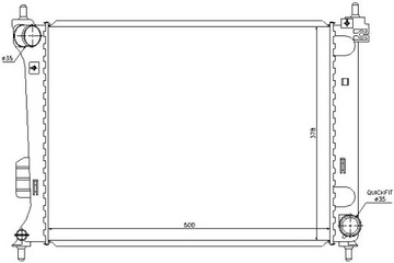 фото thumb №2, Радиаторов двигателя hyundai i20 1.2-1.6 09.08-12.15