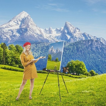 Walimex Pro Sztaluga Biały/Czarny L (Max 165 cm) -