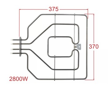 Верхний нагреватель духовки Bosch 00773539 2800 Вт