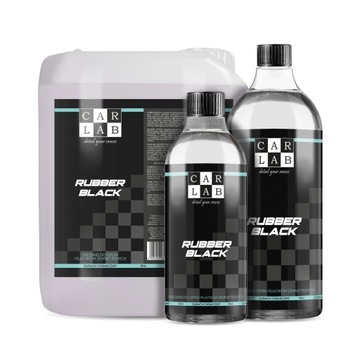 CARLAB RUBBER BLACK 0,5L dressing do opon