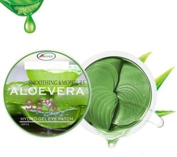 PŁATKI ŻELOWE POD OCZY ALOE VERA 60sztuk