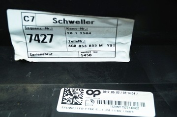 фото thumb №7, Планка порогова ліва audi a6 c7 4g0 s-line