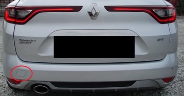 фото thumb №12, Renault megane iv 4 gt универсал 2015-2020 заглушка фаркоп зад оригинал