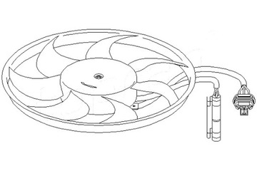 фото thumb №2, Topran вентилятор радіатор opel vectra b 1.6-2.6