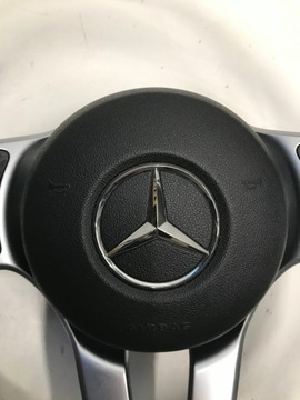 фото thumb №4, Mercedes w205 рестайлинг руль + подушка безопасности лепестки