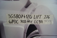 фото thumb №12, Gd passat b8 рестайлінг sedan lc9a бампер зад задній