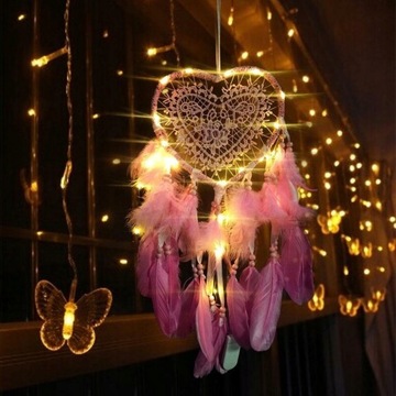 1 # розовый большой светодиодный светильник Dreamcatch