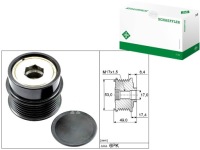 Купить Генератор - сцепление односторонний schaeffler ina 535 0281 10, фото thumb