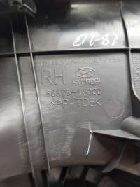 Hyundai i20 рестайлинг  защита порога  левый правый  задний 2012- в Украине, фото thumb