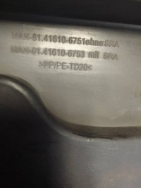 фото thumb №5, Уголок бампера панель фары левый man tgx 81416106751