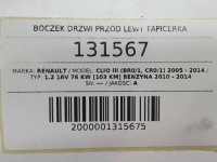 фото thumb №8, Карта дверь левые перед карта renault clio iii 5d