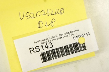 фото thumb №8, Rs143 ford kuga mk2 ii прокладка стёкла дверь левый перед