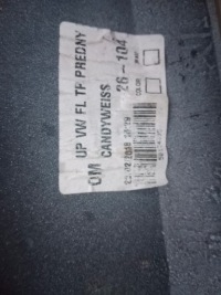 фото thumb №8, Бампер перед передний vw up lift 1s0