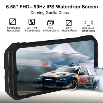 DOOGEE S PUNK PANCERNY Smartfon 16/256GB 10800mAh 6,58
