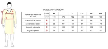 Мужская ночная рубашка M-Max Baltazar L