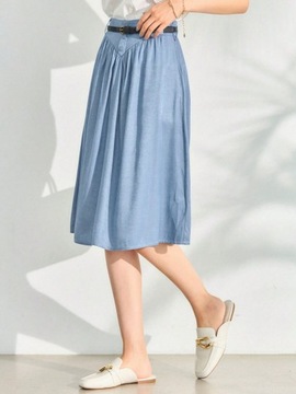 SHEIN DAZY СИНАЯ ЮБКА С ПРАВИЛАМИ XL 40680