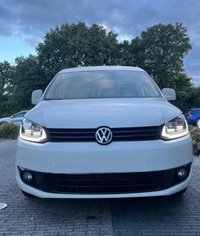 фото thumb №12, Vw caddy iii 2k fl 10-15 лампи фари led black drl чорні лінзи