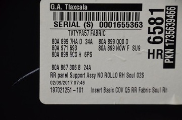 фото thumb №7, Audi q5 80a обшивки дверь 80a867106a 24a