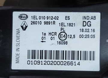 фото thumb №9, Лампа перед права renault zoe європа