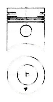 фото thumb №1, Поршень двигуна 93063600 kolbenschmidt