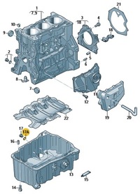 фото thumb №6, Прокладка болти зливу оливи do vw arteon 17-