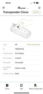 фото thumb №7, Ключ ключ pilot складной ключ renault master trafic kangoo pcf7946