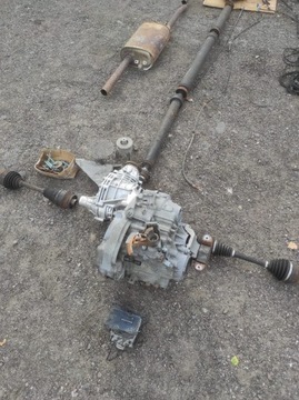 фото thumb №12, Vw t5 2.5 tdi привод 4x4 swap коробка передач мост редуктор wał полуось выхлоп жгут