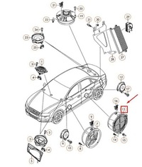фото thumb №8, Динамік басовий середнього діапазону vag audi a4 a5 оригінальний 8k0035411a