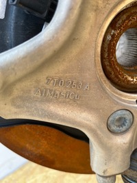 фото thumb №5, Vw multivan t7 амортизационная стойка поворотный кулак амортизатор левый 7t0407253a