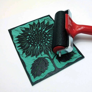 Краска графическая Essdee Premium linocut ink ЗЕЛЕНАЯ 100мл для линолеума