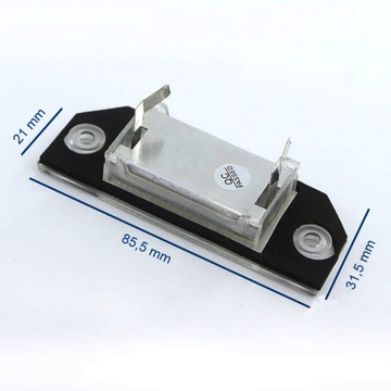 фото thumb №16, Подсветка led номерного знака регистрационный лампы ford c-max focus 2 ii