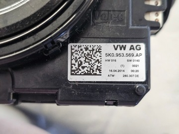 фото thumb №8, Переключатель комбинированный подрулевые рычаги лента сматыватель vw tiguan touran audi skoda seat