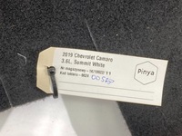 фото thumb №7, Килимок обшивка підлога chevrolet camaro 2016+