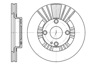 фото thumb №1, Remsa диски гальмівні 2szt mazda 323 f vi 1.9 16v