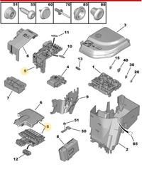 фото thumb №5, Модуль предохранитель 9675349880 citroen c4 picasso оригинал