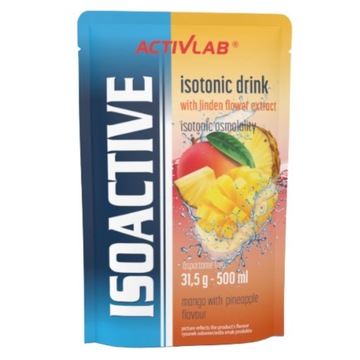 ACTIVLAB ISOACTIVE NAPÓJ IZOTONICZNY ISO 10x31.5g + nowmax ISOTONIC DRINK
