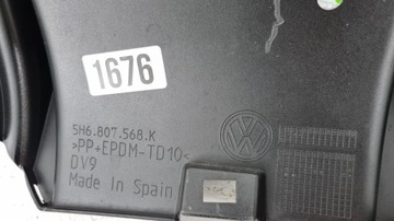 фото thumb №11, Vw golf 8 viii r 2020- спойлер дифузор бампер зад 5h6807568k