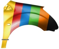 фото thumb №1, Крыло правый do citroen berlingo 2 ii 2008-2018 ktp ktpd