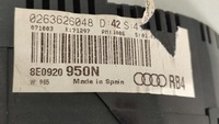фото thumb №6, Audi a4 b6 лічильник прилади 8e0920950n