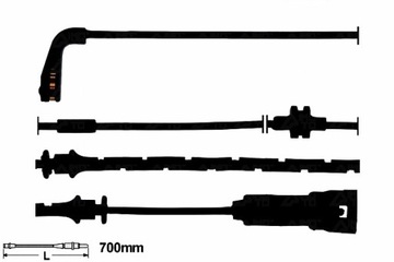 фото thumb №2, Датчик зносу гальмівні колодки opel signum vectra c vectr