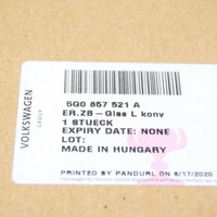 фото thumb №8, Дзеркало скло випукле з плита опорний vag volkswagen golf 2013 2017