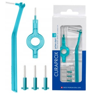 Szczoteczki Międzyzębowe Curaprox CPS 06 Prime Start + Uchwyty Wyciorki
