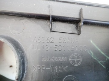 фото thumb №7, Панель под лобовым стеклом пластиковый верхний nissan leaf ii 668625sa0a