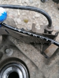 фото thumb №6, Mercedes w172 r172 slk ступиця зад ричаг  піввісь вал