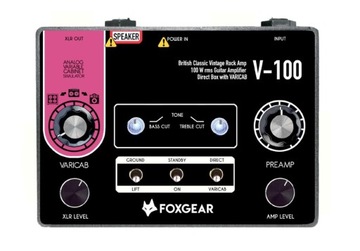 Foxgear V-100 — гитарный усилитель, напольный, 100 Вт RMS