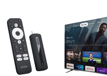 ODTWARZACZ MULTIMEDIALNY PRZYSTAWKA SMART STICK MECOOL KD3 GOOGLE TV 4K